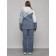Ski suit female, size 48, white color