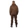Jacket with hood men's Pride Mangust, nylon, brown, rr 48-50 growth 170-176