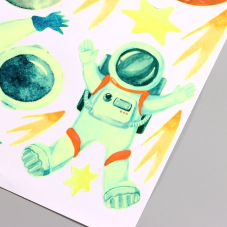 Sticker 3D Interior luminous space 90*30cm-4