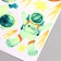 Sticker 3D Interior luminous space 90*30cm
