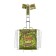 Boyscout grille grille, universal with a removable handle, fan as a gift, 58 (+5) x30x25x5.5 sm