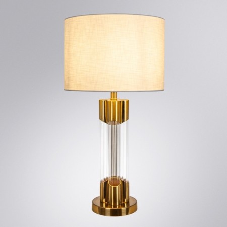 Decorative table lamp Arte Lamp Stefania A5053LT-1PB, E27, 60 W, 32x32x60 cm, copper