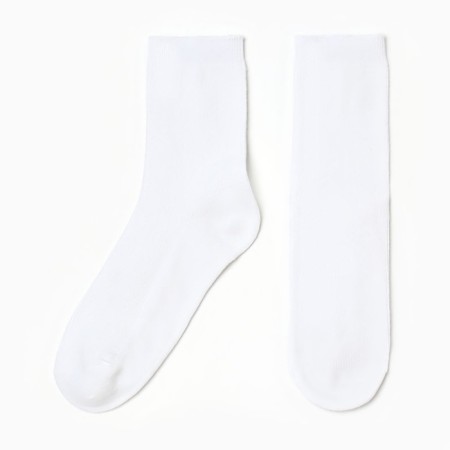 Women's socks base r.36-39 (23-25 ​​cm), white