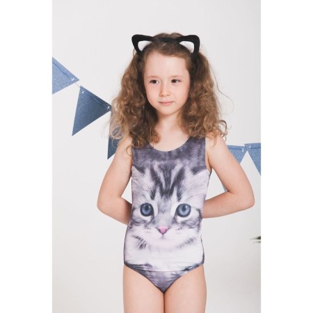 Children's swimsuit KAFTAN "kitten", height 110-116 (32) cm, 5-6 years old-1