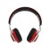 Luazon RX-1 headphones, wireless, invoices, BT 4.2, 250 mAh, LED, FM, Microsd, Reds