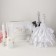 The set on the table of the newlyweds "Harmony", white