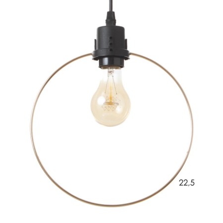Economic light "Fiori" 3x40W E27 Black-gold 42x42x78 cm.-6