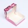 Folding box with a rose window 10 x 8 x 3.5 cm