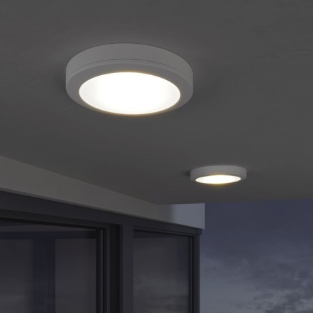 Lamp Wall-flowing Elektrostandard, Circle LED 15 W, 170x170x60 mm, IP65, white color-1