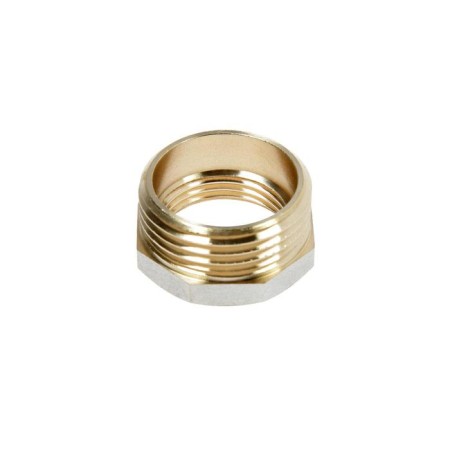 Futorka "CTM", 1 "x 3/4", outer/internal thread, nickel -plated brass-1