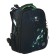 School backpack 38 x 30 x 16 cm, ergonomic back, stavia "drone", black