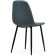 Lilu Metall/Fabric, Black/Blue 43x48x87 cm stool