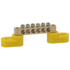 Tire ERA NO-222-108-1 PE Earth on two angular insulators SHNI-6X9-6-U2-yellow
