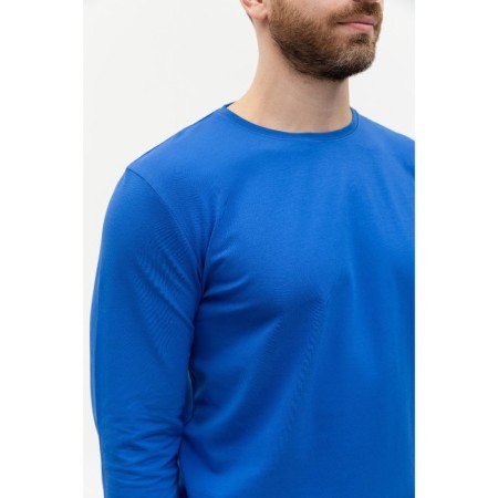 Male T -shirt, size 52, blue color-7