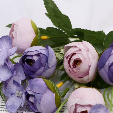 Bouquet "Rose Pionovid" 29 cm, mix-1