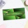 Money envelope "Happy Birthday!" Green, 16x8 cm