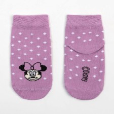Socks Minnie Mouse, purple, 10-12 cm