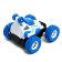 The Robbysh machine, radio -controlled, works on the battery, the color is blue