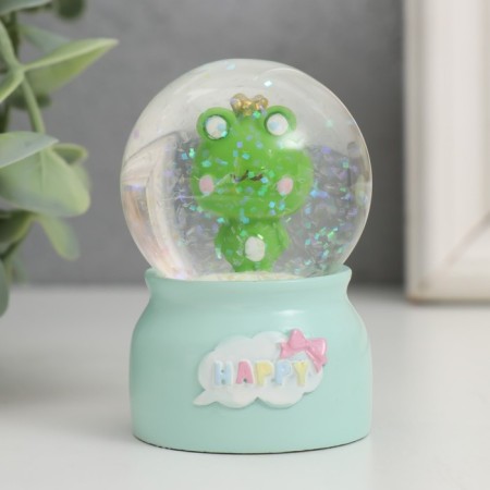Souvenir Polystone Water Ball Light "Happy Beast" MIX 4x4x6.7 cm-7