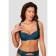 Women's bra-braid, size 75E, dark green color