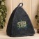 A cap for a bathhouse with embroidery from gray felt "Director of the Bath"