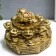NECSK Polystone for bronze "Toads on the toads around" 7.5x9.2x9.2 cm
