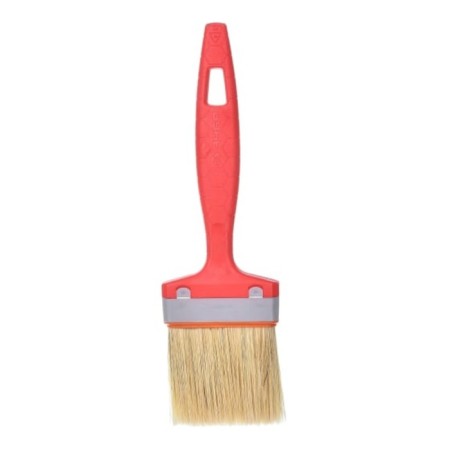 Brush flat bison 01015-063, natural bristles, plastic handle, 2.5 ″/63mm-1