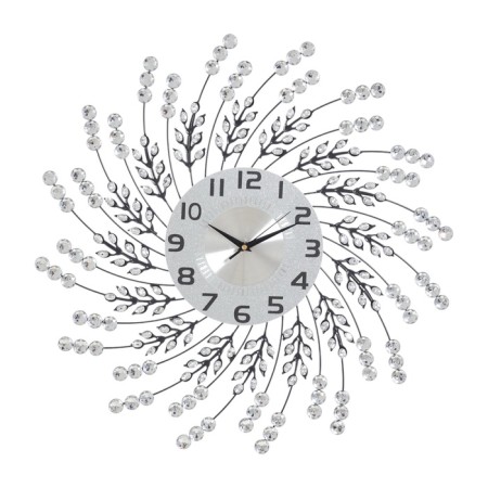 Wall clock, series: openwork, "Mayen", smooth move, D-60 cm, d-22 cm, 1 aa