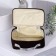 Lightning cosmetic bag, brown color