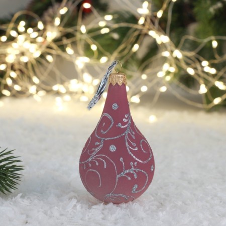 Christmas tree toy "Rosinka Bolshoi-06" 9.5 cm-1