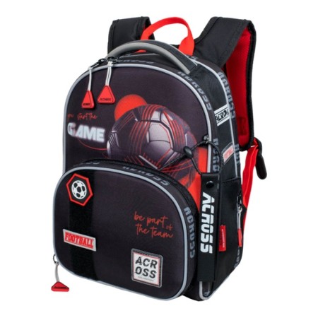 School backpack by Ergon. Spray Across 194 37*28*12 Mal + Pen, Burner Cher/Kr 24-194-4-1
