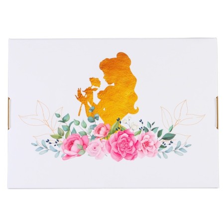 Gift box, folding "March 8" 21x15x5 cm, princesses-4