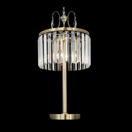 Lapel -Decorative lamp Citilux "Inga" CL335833 27x27x56 cm, 3x60W, E14, brown color-5