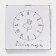 Book of New Year's share "Fairy Tale", D = 25.2 cm, porcelain, white color