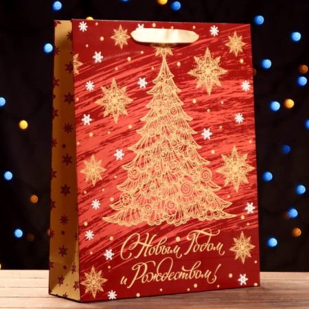 Laminated vertical "Christmas tree", 33 x 42 x 10 cm-3
