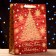 Laminated vertical "Christmas tree", 33 x 42 x 10 cm