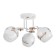 Gabriel chandelier 3x60W E27 white 46x46x28cm