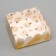 Cookie box, confectionery packaging, "miracles happen", 7 x 7 x 3 cm, new year