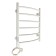 Electric towel "Sanprise" Classic P6, 400x600 mm, left, white
