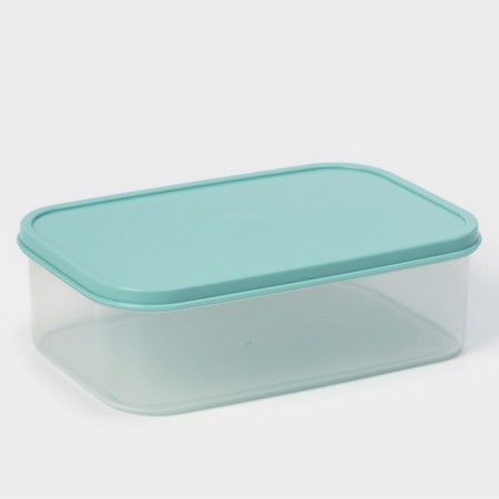 Container shade 1.2 l, turquoise color