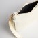 Bag Women's Baget with a zipper, milk color