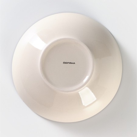 Plate ceramic deep shade "sea world", 540 ml, d = 18 cm, blue color-3