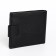 Male purse on a magnet, department for bills, for cards, black color