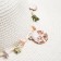 Women's hat minku "Ocean", size 56-58, white color