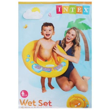Circle for swimming My Baby Float, with a seat, D = 67 cm, from 1-2 years, 59574np intex-3