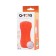 Masturbator Toyfa A-Toys, mouth, orange/bodily, 14 cm