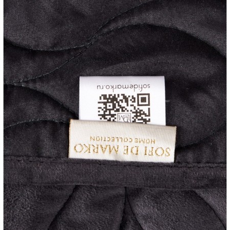 Sofi de Marko “Nobilis” bedspread, size 240x260 cm, color anthracite-6