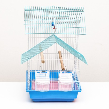 Poultry cell is equipped BD-2/5H, 34 x 27 x 47 cm, blue-1