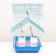 Poultry cell is equipped BD-2/5H, 34 x 27 x 47 cm, blue