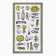A set of towel cuisines. Dolyana "Vegetables" 35x60 cm - 2pcs, 100% HL